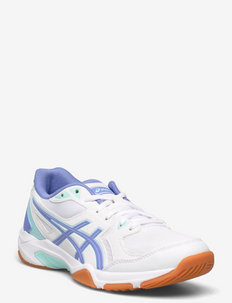 GEL-ROCKET 10 - indoor sports shoes - white/periwinkle blue