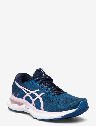 womens blue asics trainers