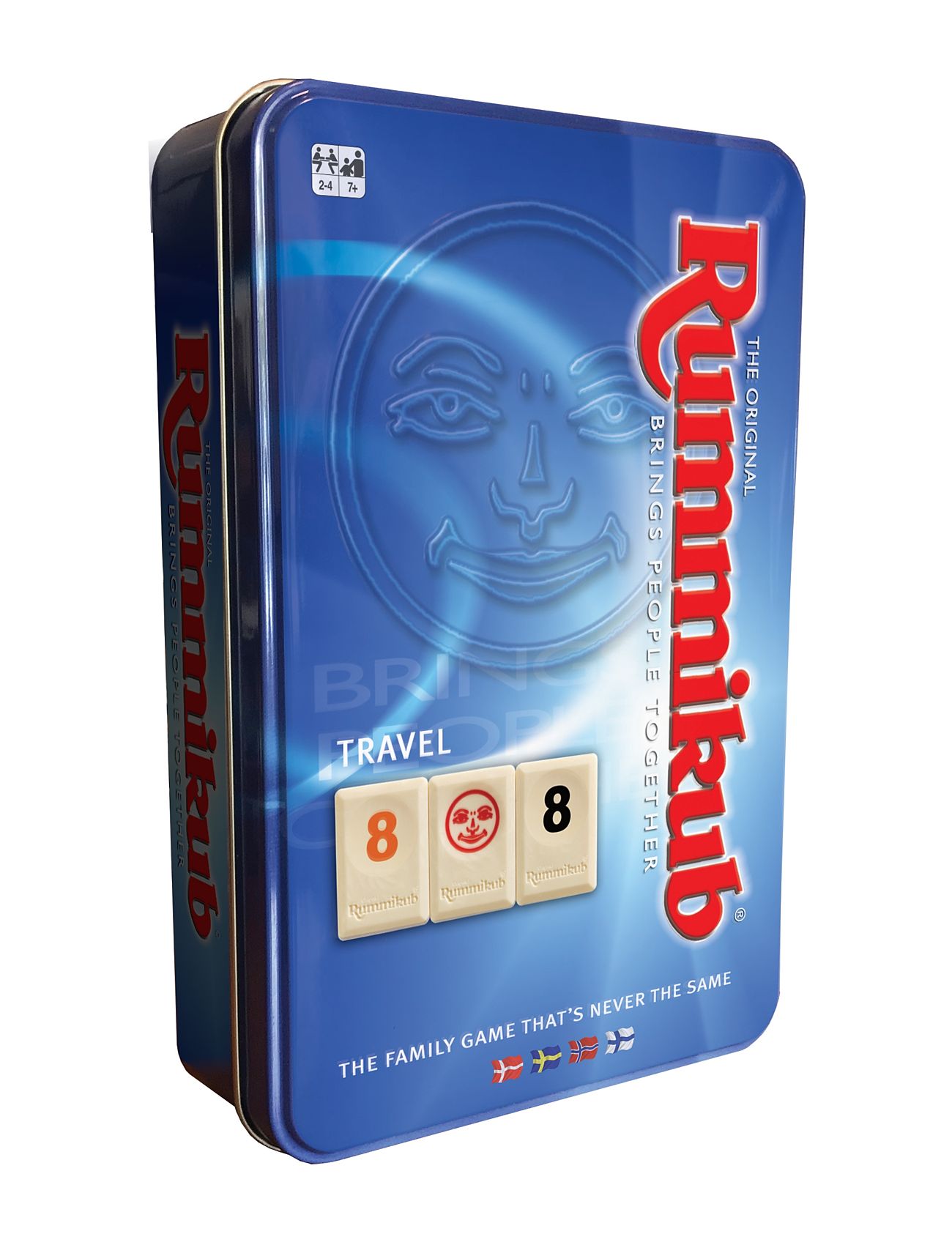 Rummikub Travel Nordic Tin Toys Puzzles And Games Games Board Games Blue Asmodee