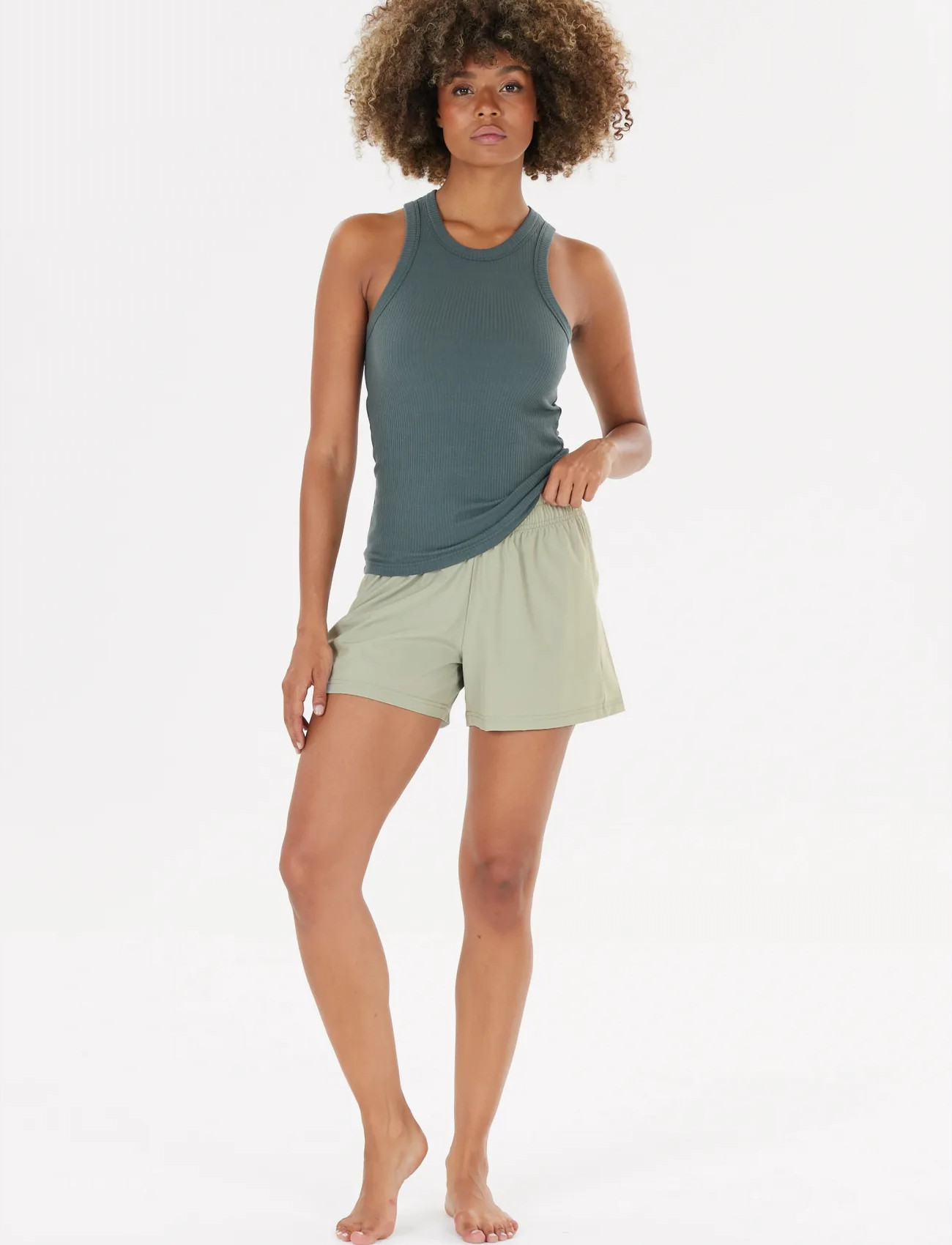 Athlecia Gerrit W Shorts, 36, Green, Sport Shorts > Sport Casual Shorts, Dame