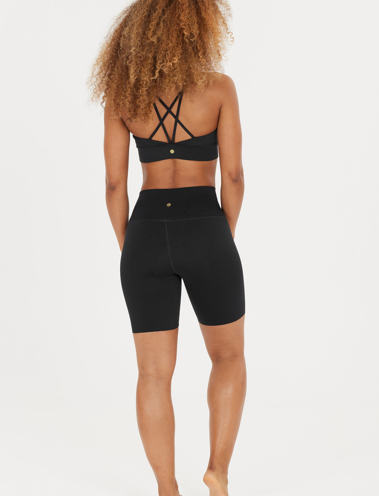 Athlecia Franz V2 W Short Tights, 44, Black, Sportsbukser > Sportstræningsbukser, Dame