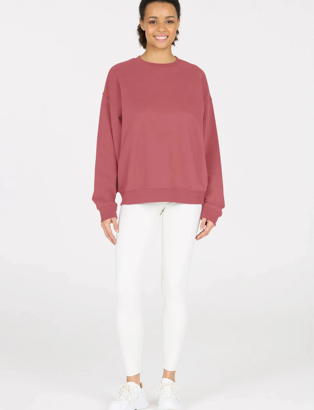 Athlecia Cabell W Crew Neck, 42, Burgundy, Sport Sweatshirts & Hoodies > Sport Sweatshirts, Dame