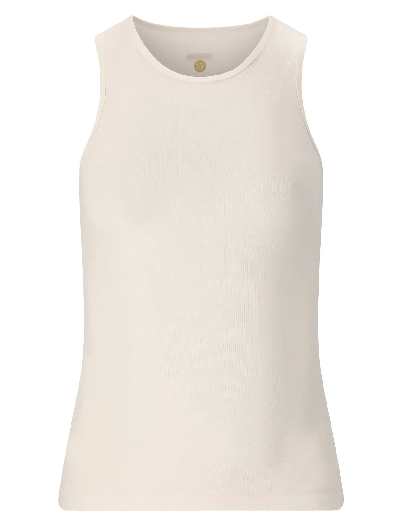ATHLECIA Tinashe W Halterneck Rib Oberteil Cream - 38 - Damen