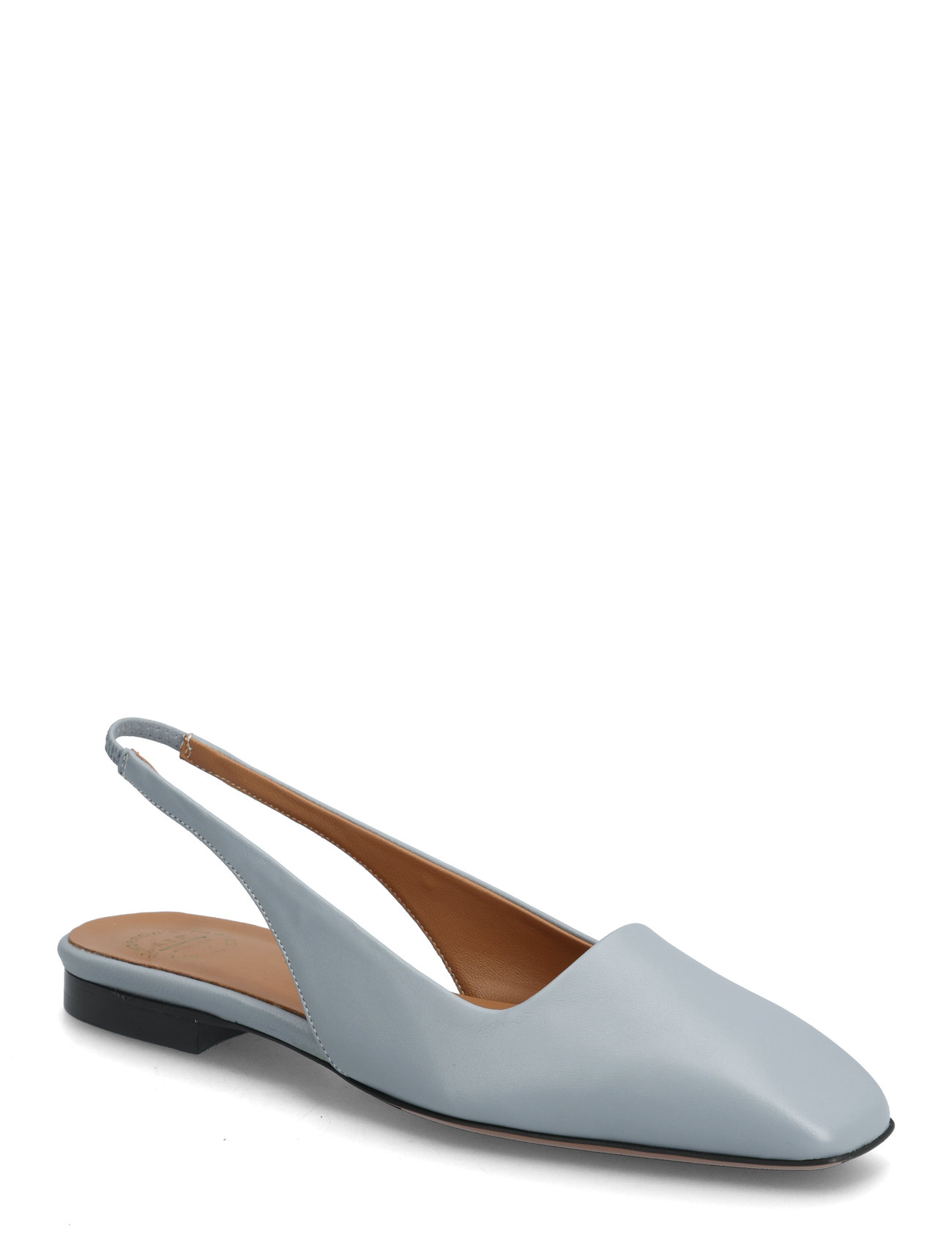 Plesio Temporale Nappa Shoes Slingbacks Flat Slingbacks Blue ATP Atelier