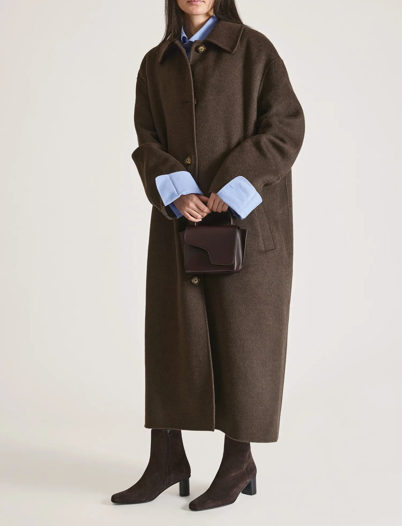 ATP Atelier Montalcino Walnut Vacchetta, One Size, Brown, Tasker > Tasker Med Tophåndtag, Dame