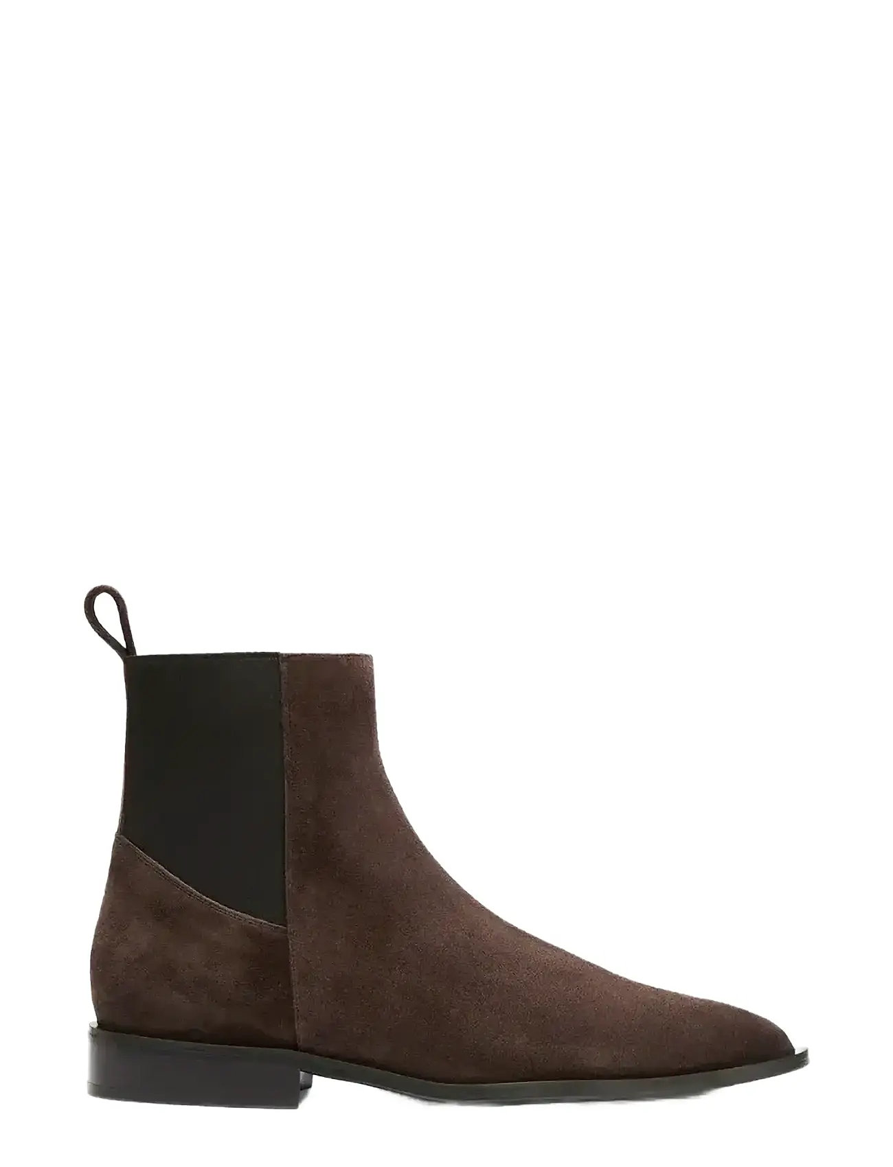 ATP Atelier Lauro Walnut Suede, 37, Brown, Støvler > Chelsea-Støvler, Dame