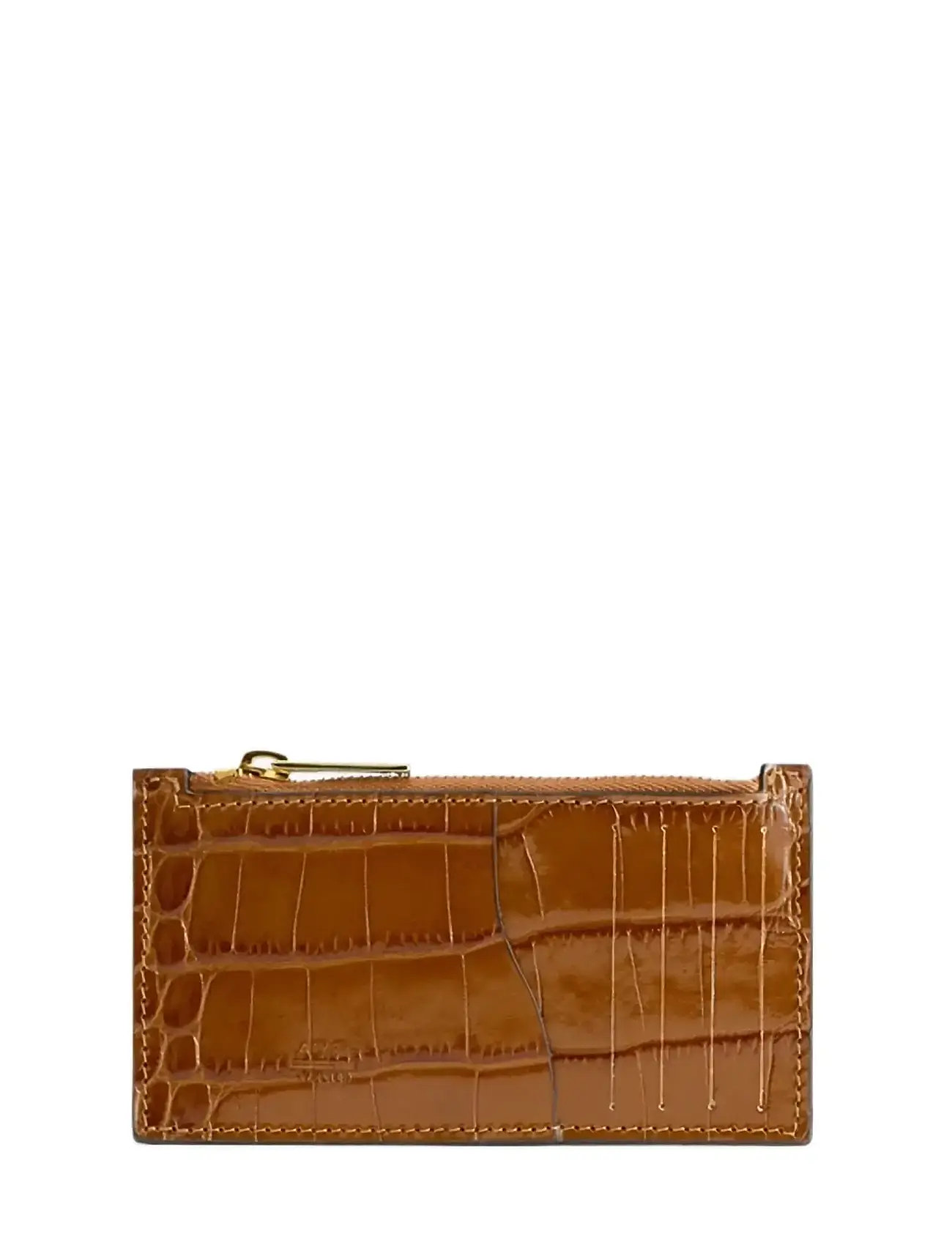 ATP Atelier Moscosi Cannella Printed Croco, One Size, Brown, Kortholdere & Punge > Punge, Dame