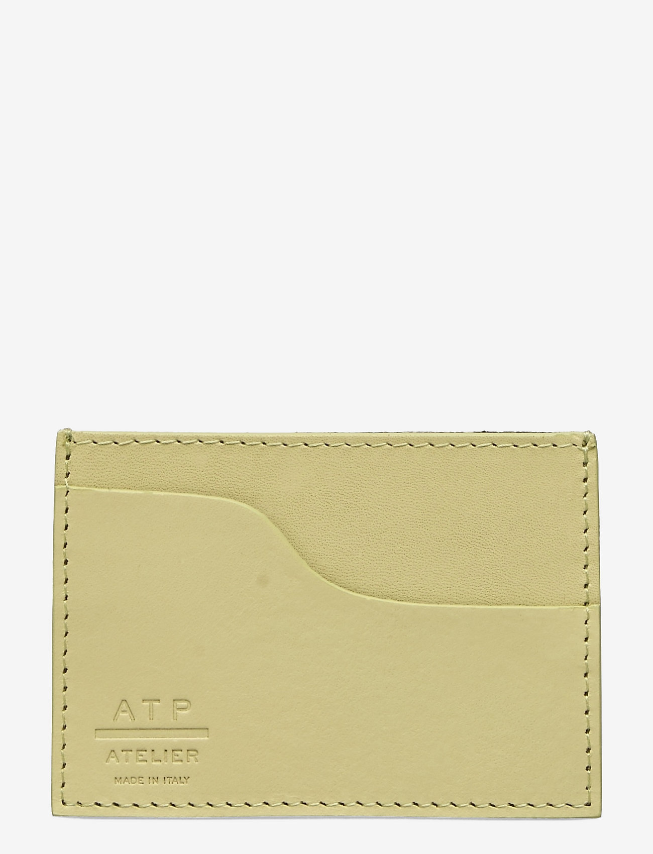 ATP Atelier - Vinci Lime Vacchetta - kortholdere - lime - 0
