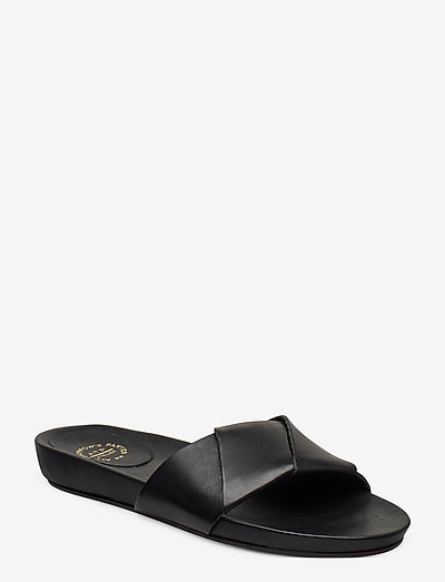Oria Vacchetta - flate sandaler - black