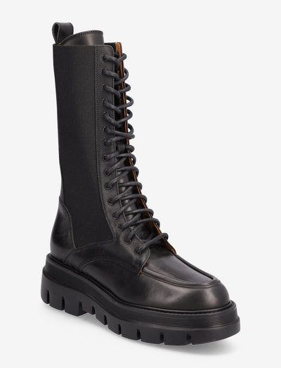 Merlo Black Vacchetta - ankle boots - black