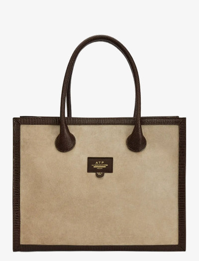 Montefalcione Avena/Walnut Suede/Printed Lizard