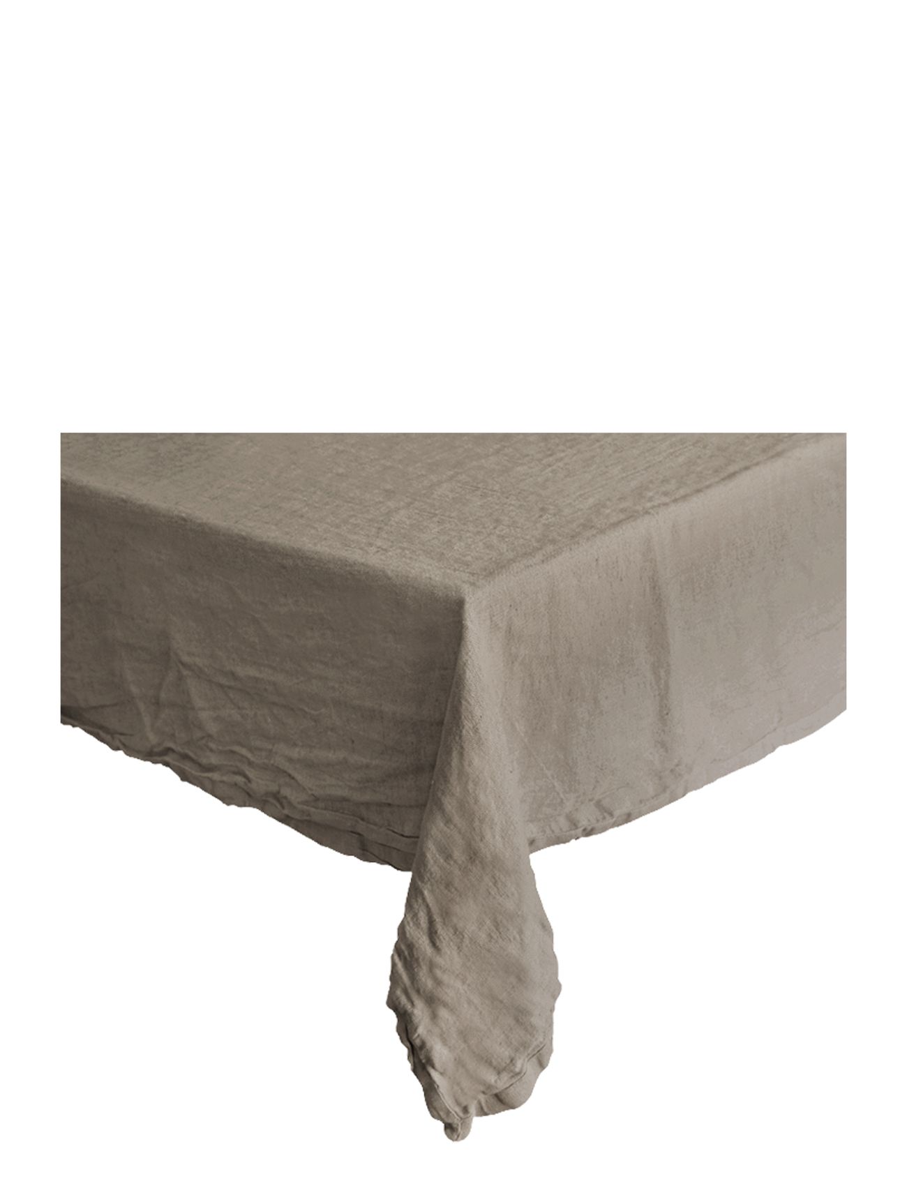 Table Cloth Linen Basic Washed Home Textiles Kitchen Textiles Tablecloths & Table Runners Beige Au Maison