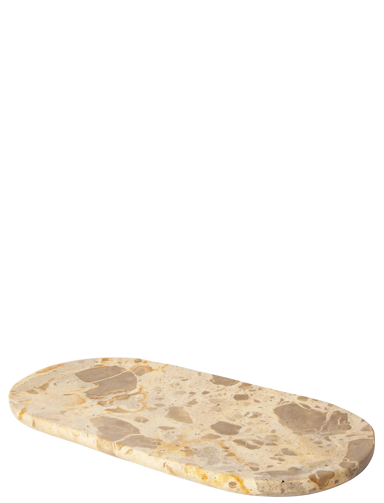 AU MAISON Cutting Board Oval Cream - 30X15CM - Unisex