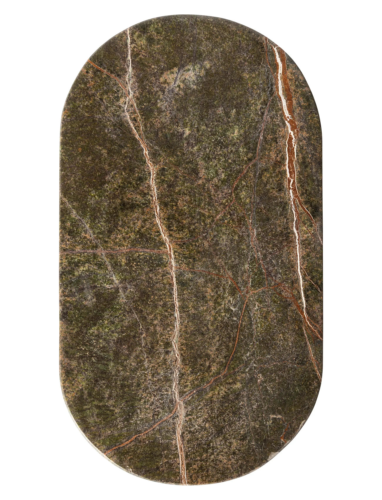 AU MAISON Cutting Board Oval Grün - 23X12CM - Unisex