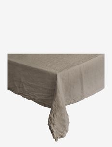 Table cloth Linen Basic Washed - tablecloths & runners - latte