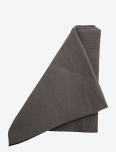 Napkin Linen Basic Washed (set of 4) - tygservetter - grey