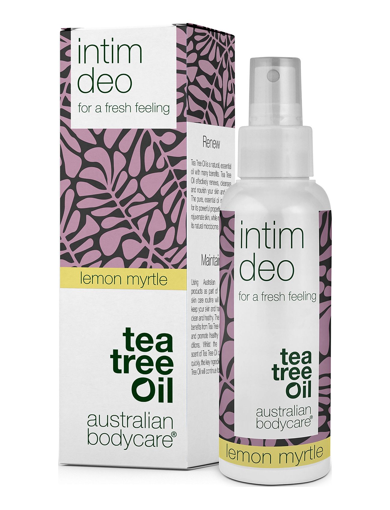 Australian Bodycare Intim Deo To Prevent Unwanted Odor - Lemon Myrtle 100 Ml Nude