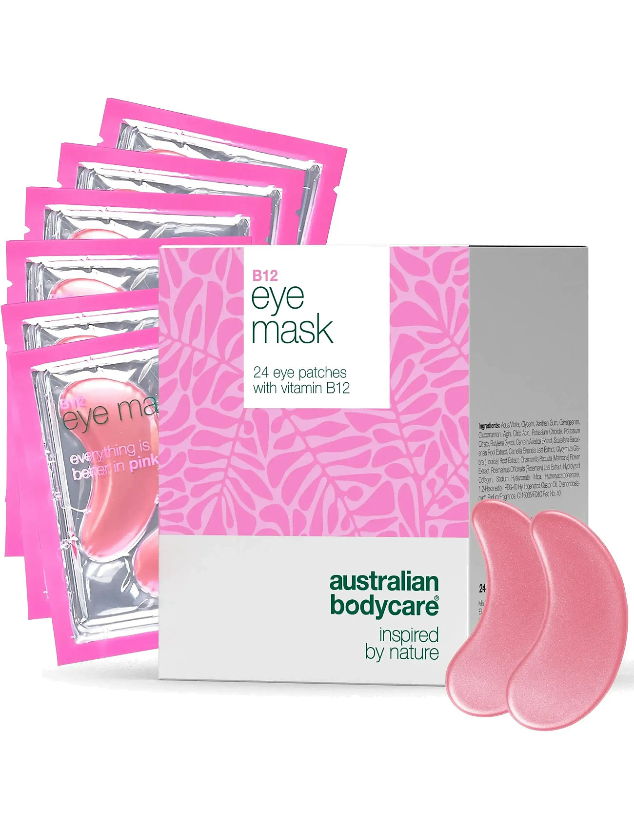 Australian Bodycare B12 Eye Mask - 24 Patches, 48 PCS, Nude, Eye Care > Eye Patches, Dame