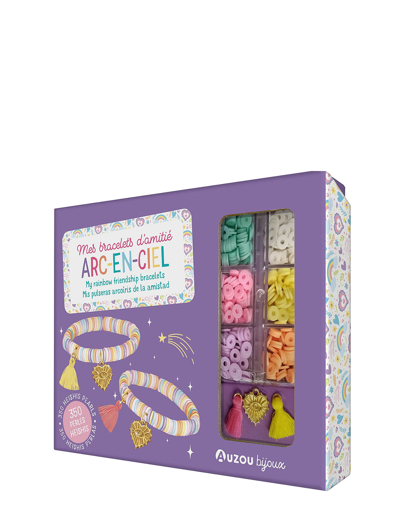 Jewellery Factory - Rainbow Friendship Bracelets Toys Creativity Drawing & Crafts Craft Jewellery & Accessories Multi/patterned Auzou
