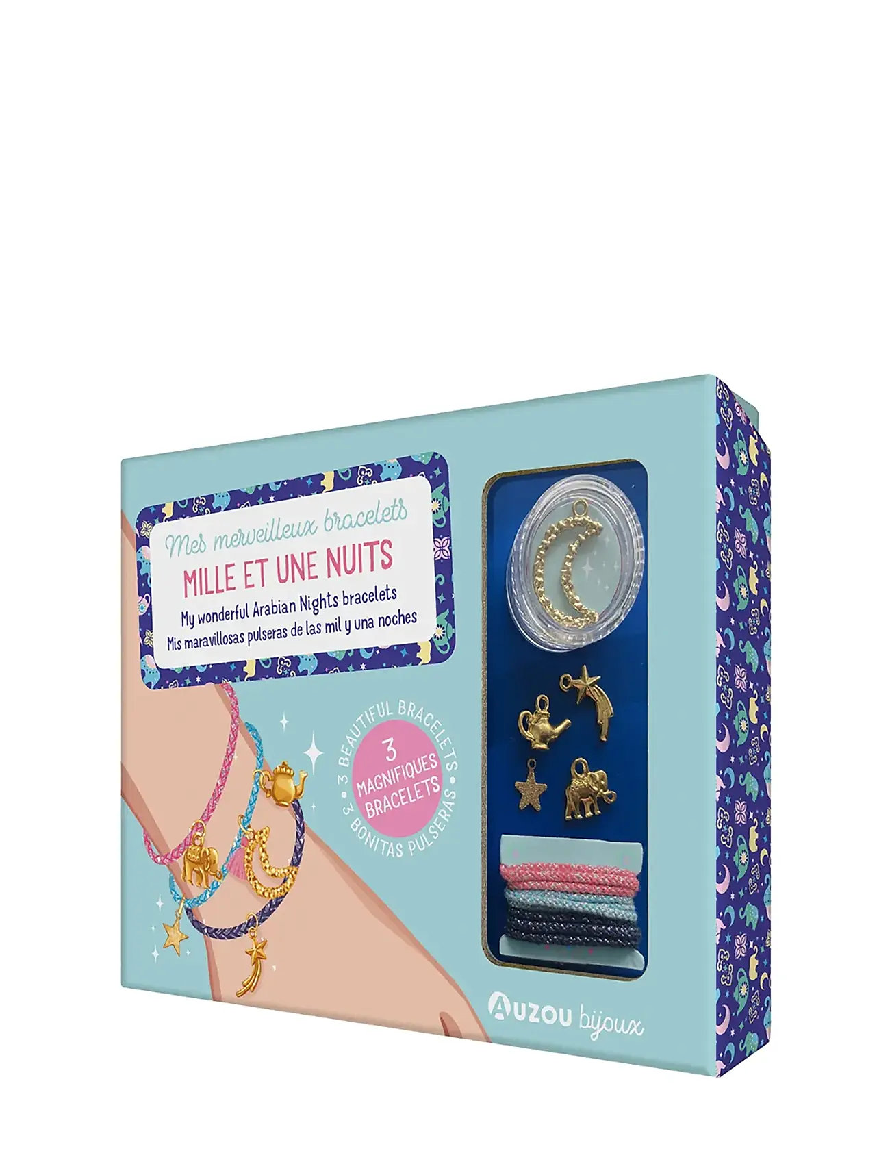 Jewellery Factory - Arabian Nights Bracelets Toys Creativity Drawing & Crafts Craft Craft Sets Blue Auzou