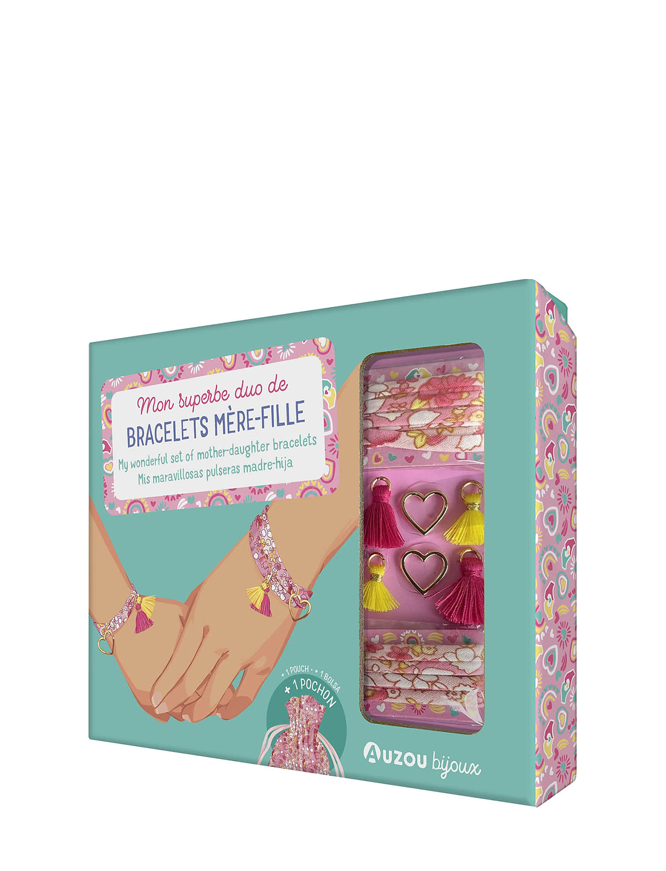 Jewellery Factory - Mother-Daughter Bracelets Toys Creativity Drawing & Crafts Craft Jewellery & Accessories Multi/patterned Auzou