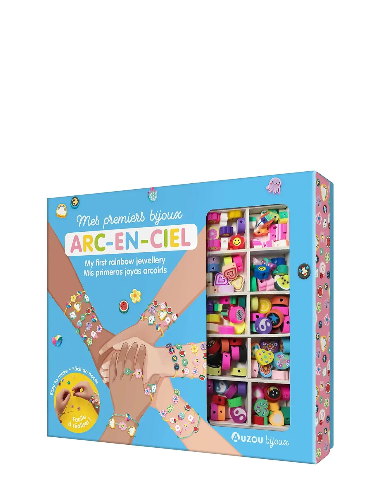 Jewellery Factory - Rainbow Jewellery Toys Creativity Drawing & Crafts Craft Pearls Multi/patterned Auzou