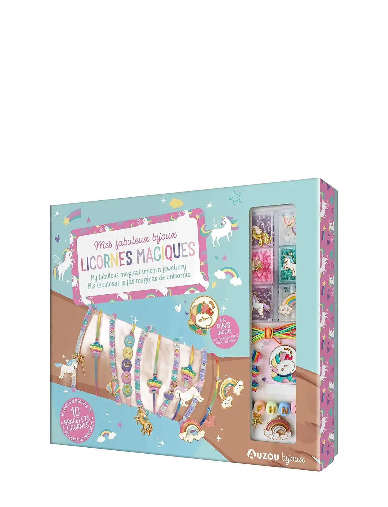 Jewellery Factory - Fabulous Unicorn Jewellery Toys Creativity Drawing & Crafts Craft Jewellery & Accessories Multi/patterned Auzou