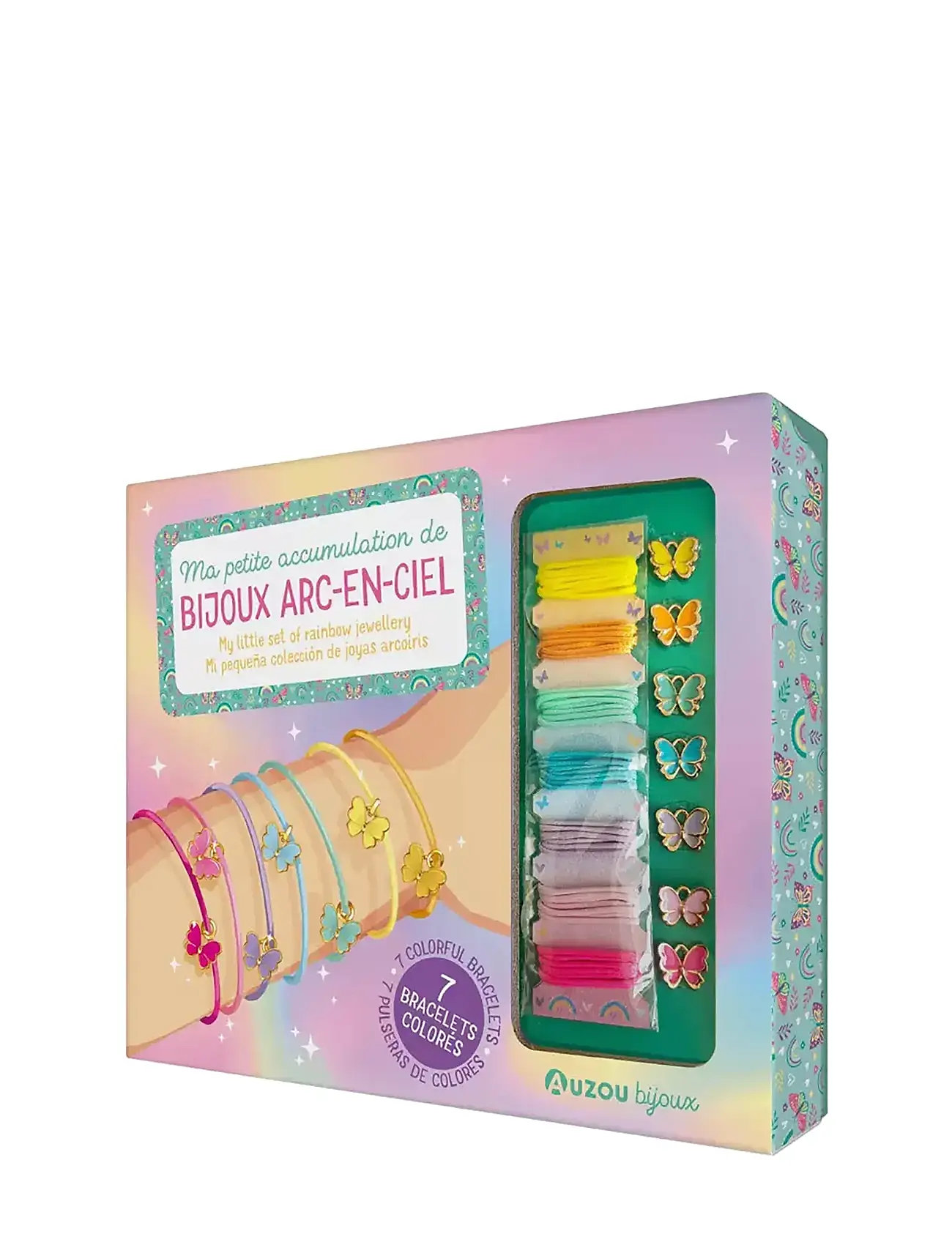 AUZOU Schmuck Factory - Regenbogen Schmuck Lila - One Size - Kinder