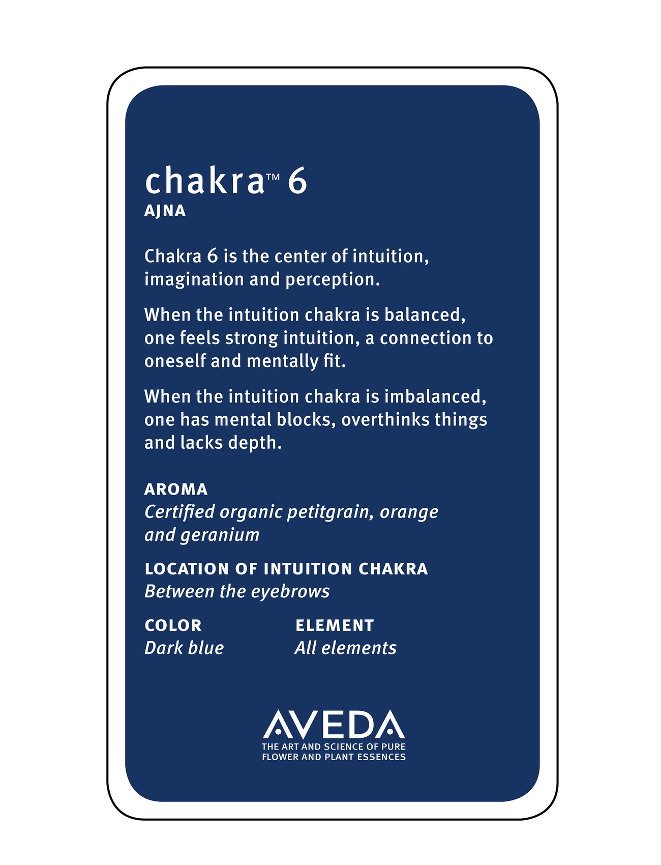 Aveda Chakra 6 Balancing Pf Mist, 100 ml, Nude, Parfume > Tåger, Dame