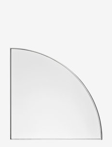 UNITY mirror 1/4 circle - seinäpeilit - dusty green