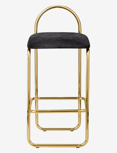 ANGUI bar chair - stolar & pallar - anthracite/gold