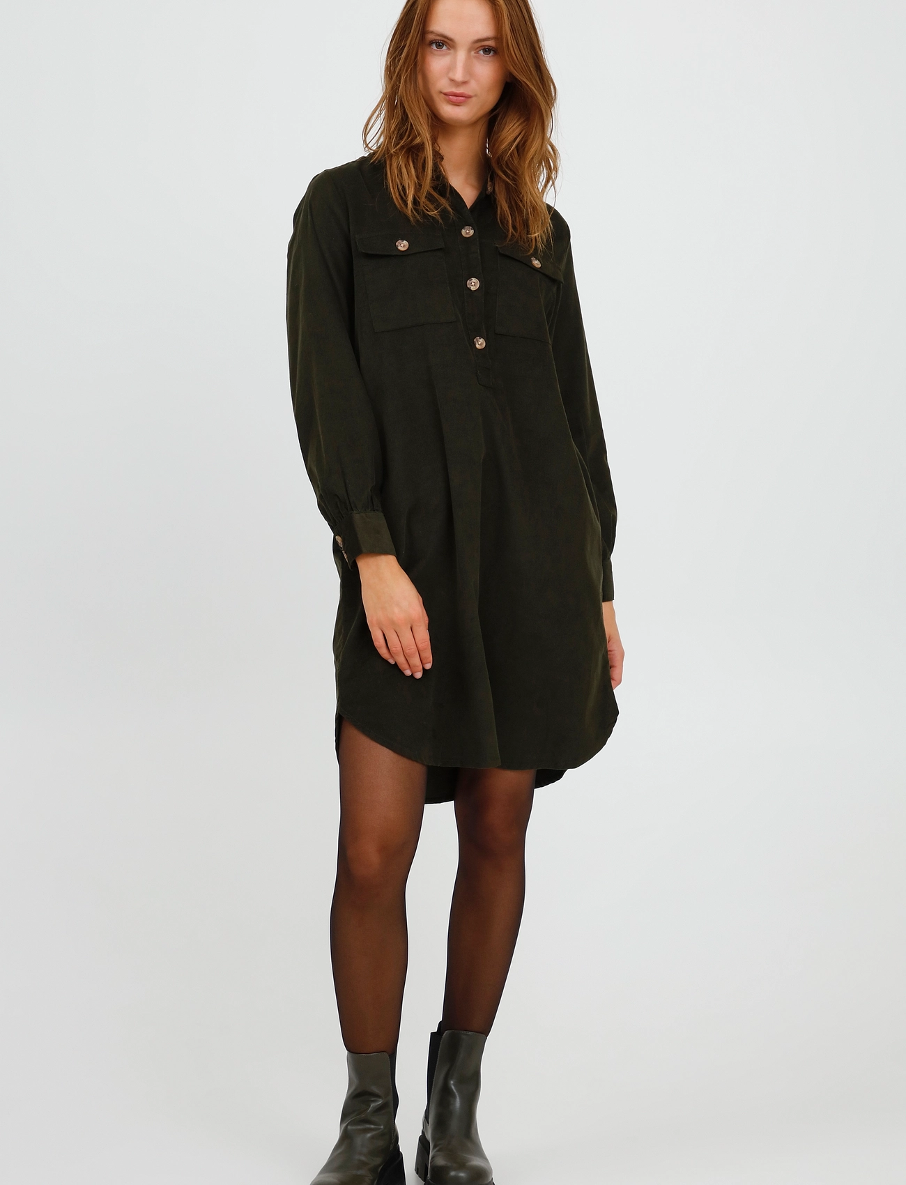 b.young Bydinia Shirt Dress - Midi 
