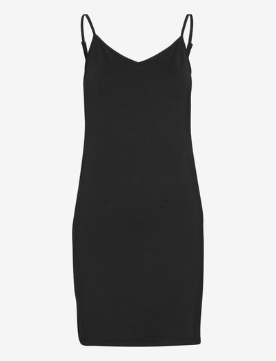 BYIANE UNDERDRESS - JERSEY - short dresses - black