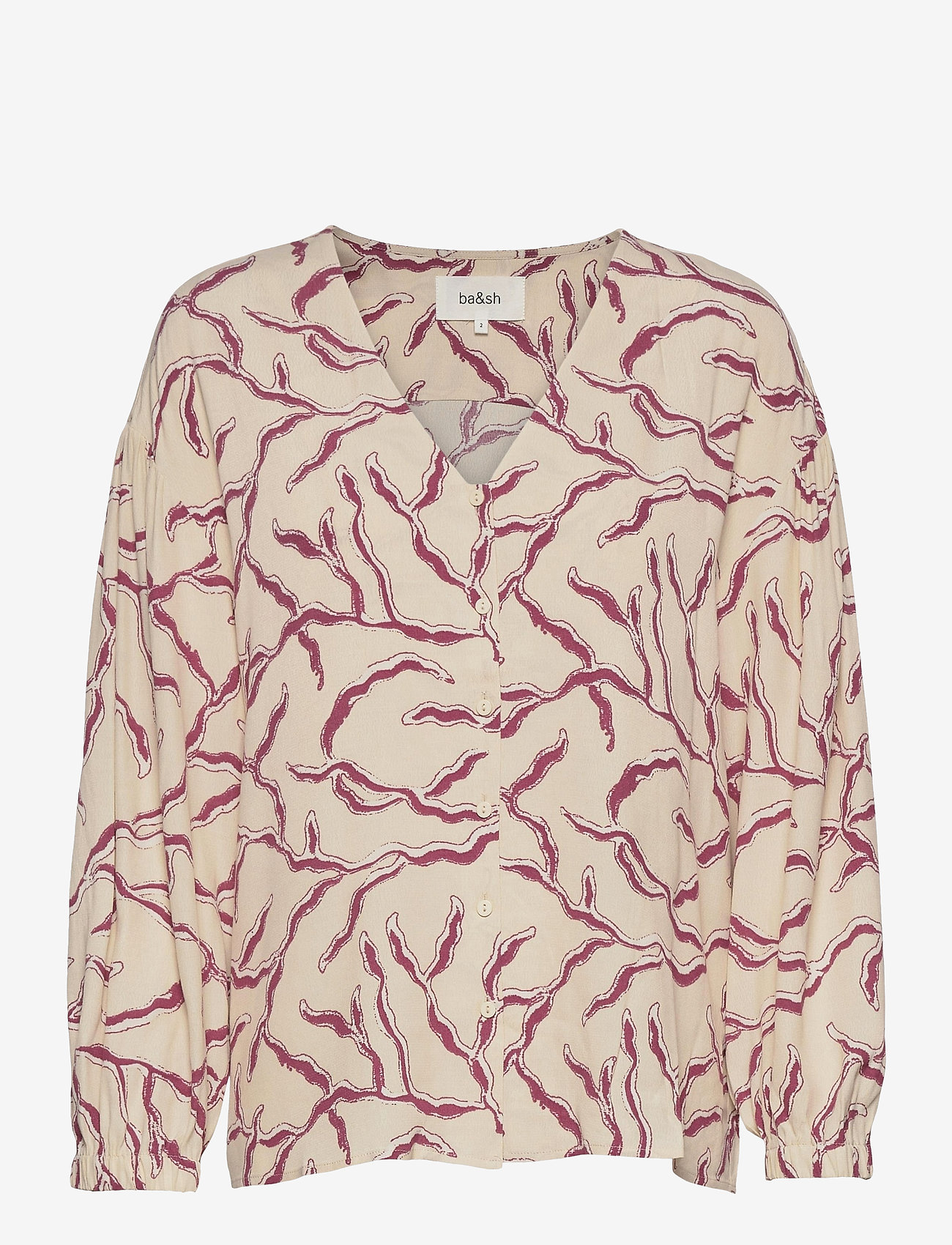 off white long sleeve blouse