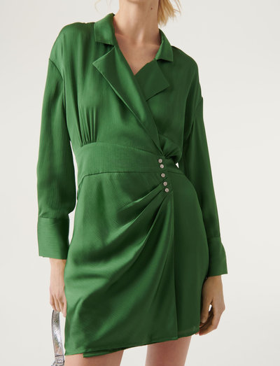 ROBE FALLA - wrap dresses - green