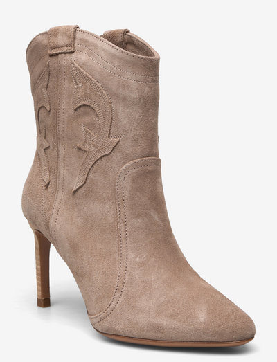 BOTTINES CAITLIN - heeled ankle boots - taupe