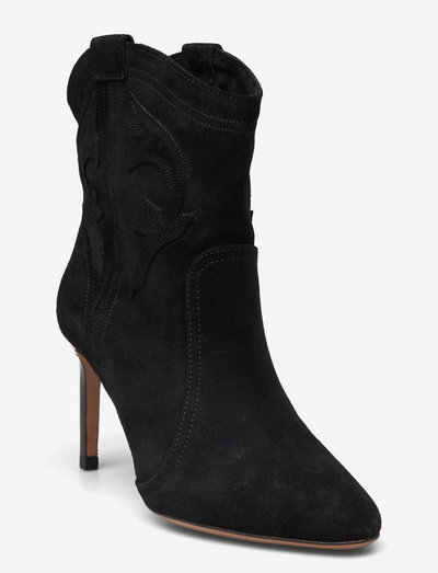 BOTTINES CAITLIN - heeled ankle boots - black