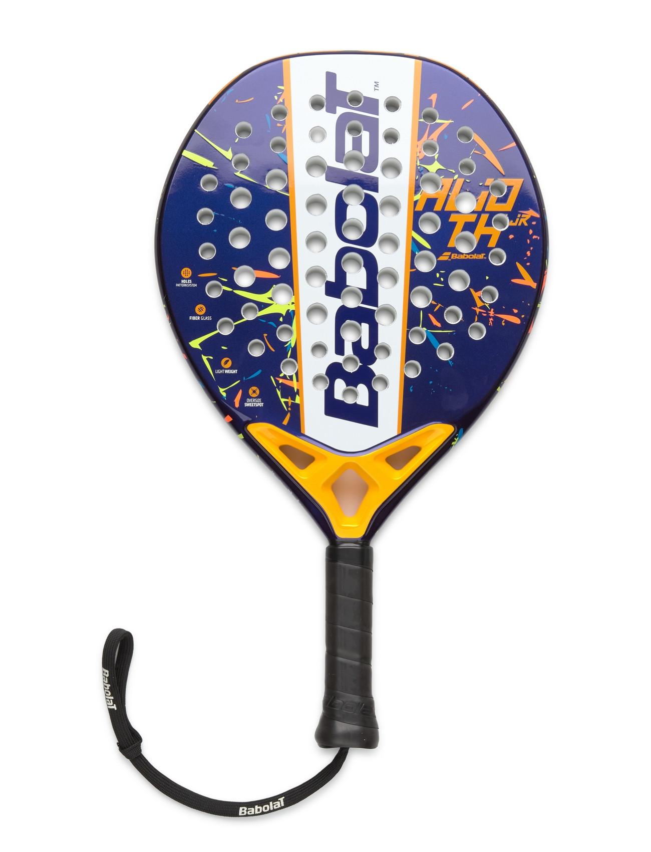 Babolat Alioth Jr, One Size, Multi/patterned, Ketsjere & Udstyr > Padel-Ketsjere, Børn