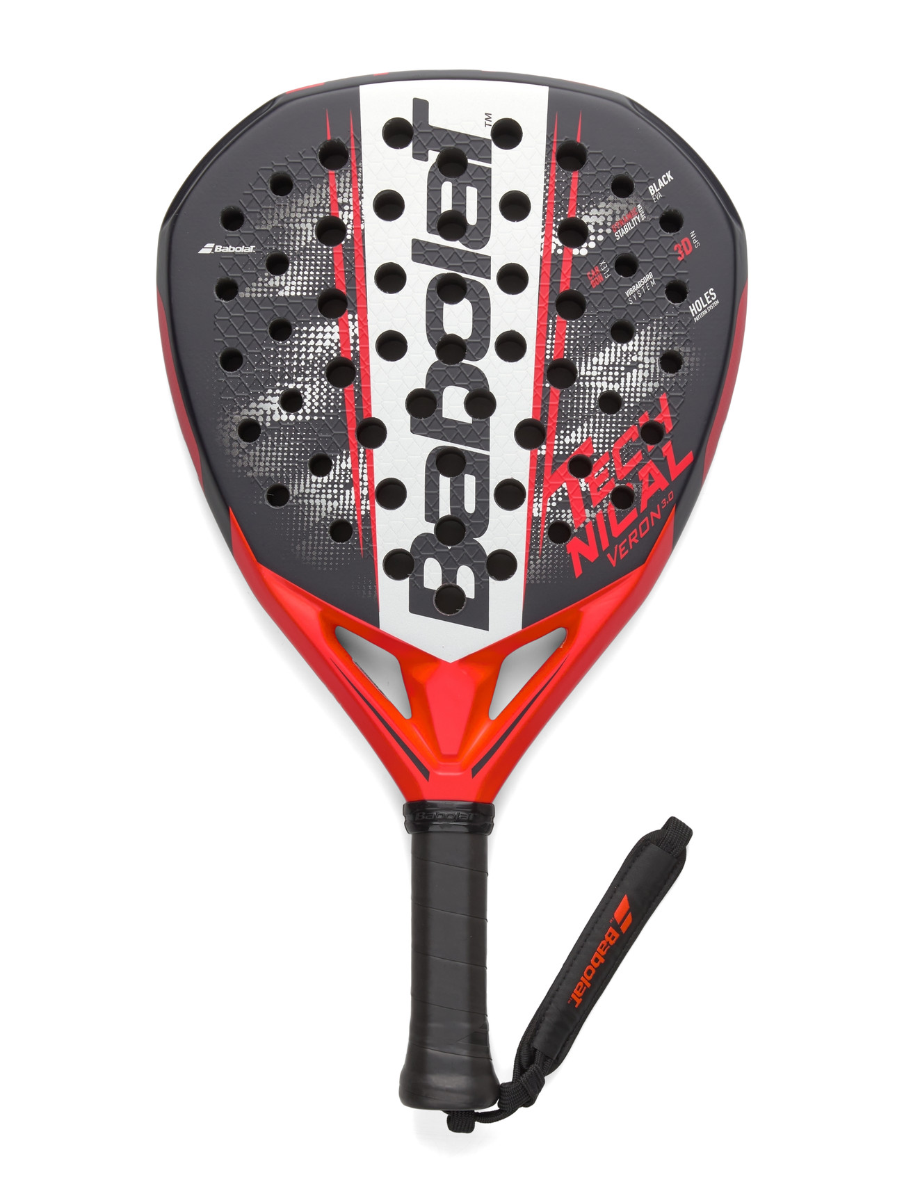Babolat Technical Veron 3.0, One Size, Black, Sport Rackets & Equipment > Sport Padel Rackets, Herre