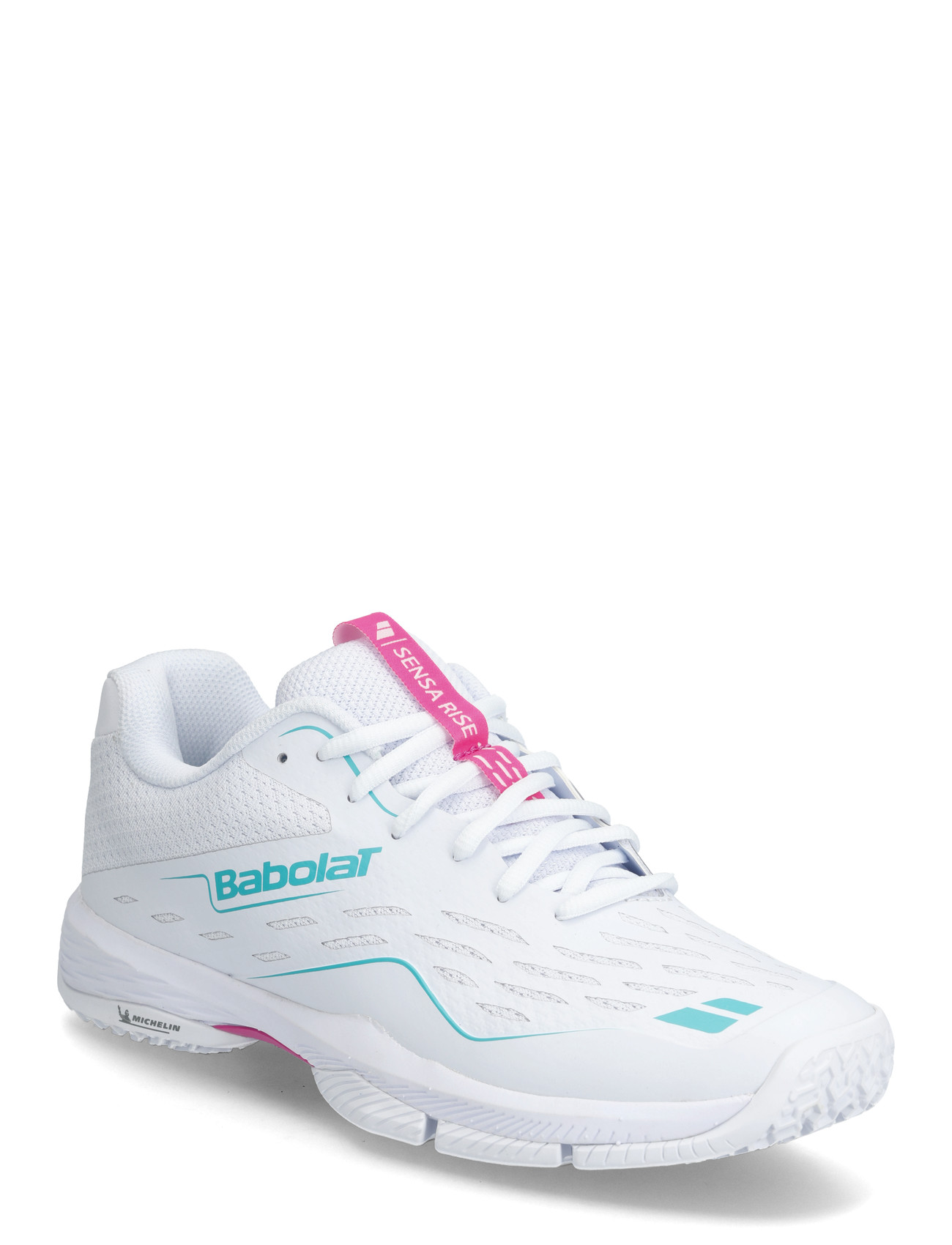 Babolat Sensa Rise Women, 36.5, White, Sport Racketsports Sko > Sport Padel Sko, Dame