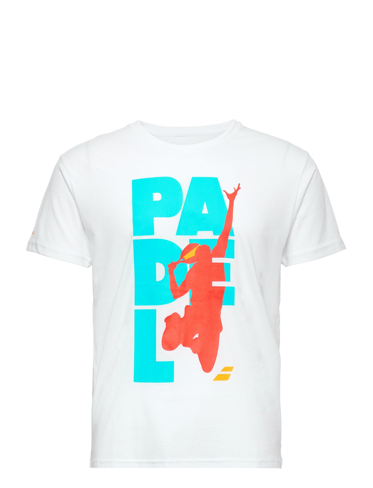 Padel Cotton Tee Men T-shirts Short-sleeved Vit Babolat