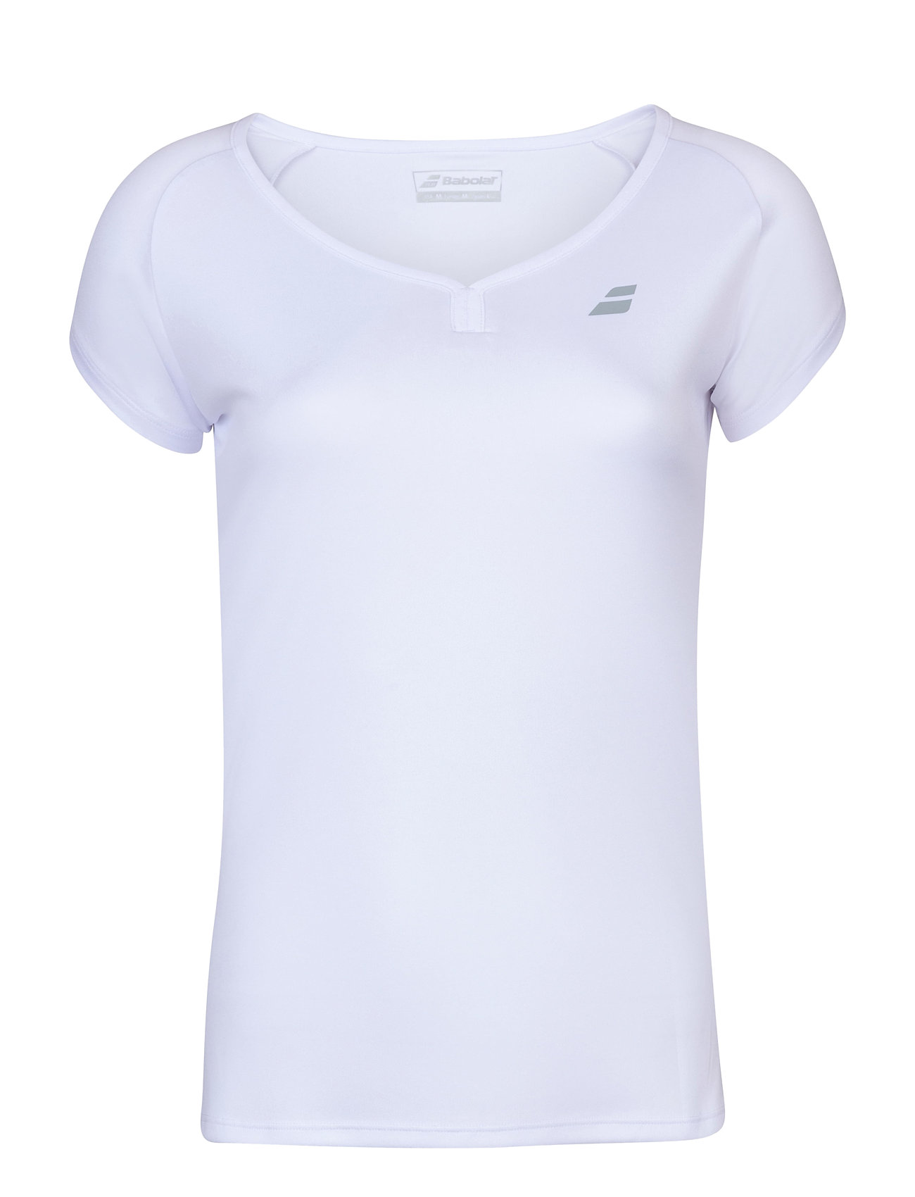 Play Cap Sleeve Top Women Sport T-shirts & Tops Short-sleeved White Babolat
