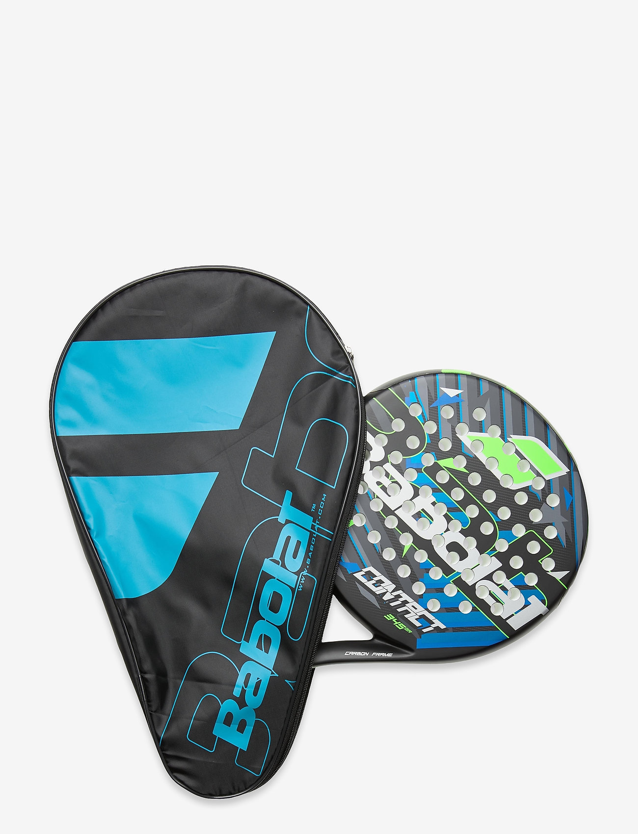 Babolat - CONTACT Padel Racket 2021 - padel rackets - black green blue - 1