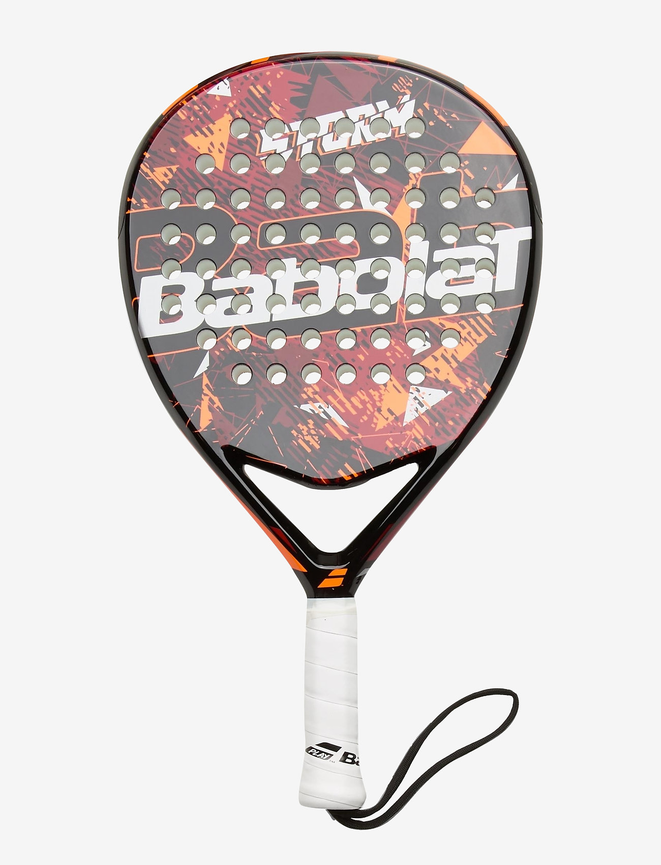 Babolat - STORM Padel Racket - padel rackets - 162 black orange - 0