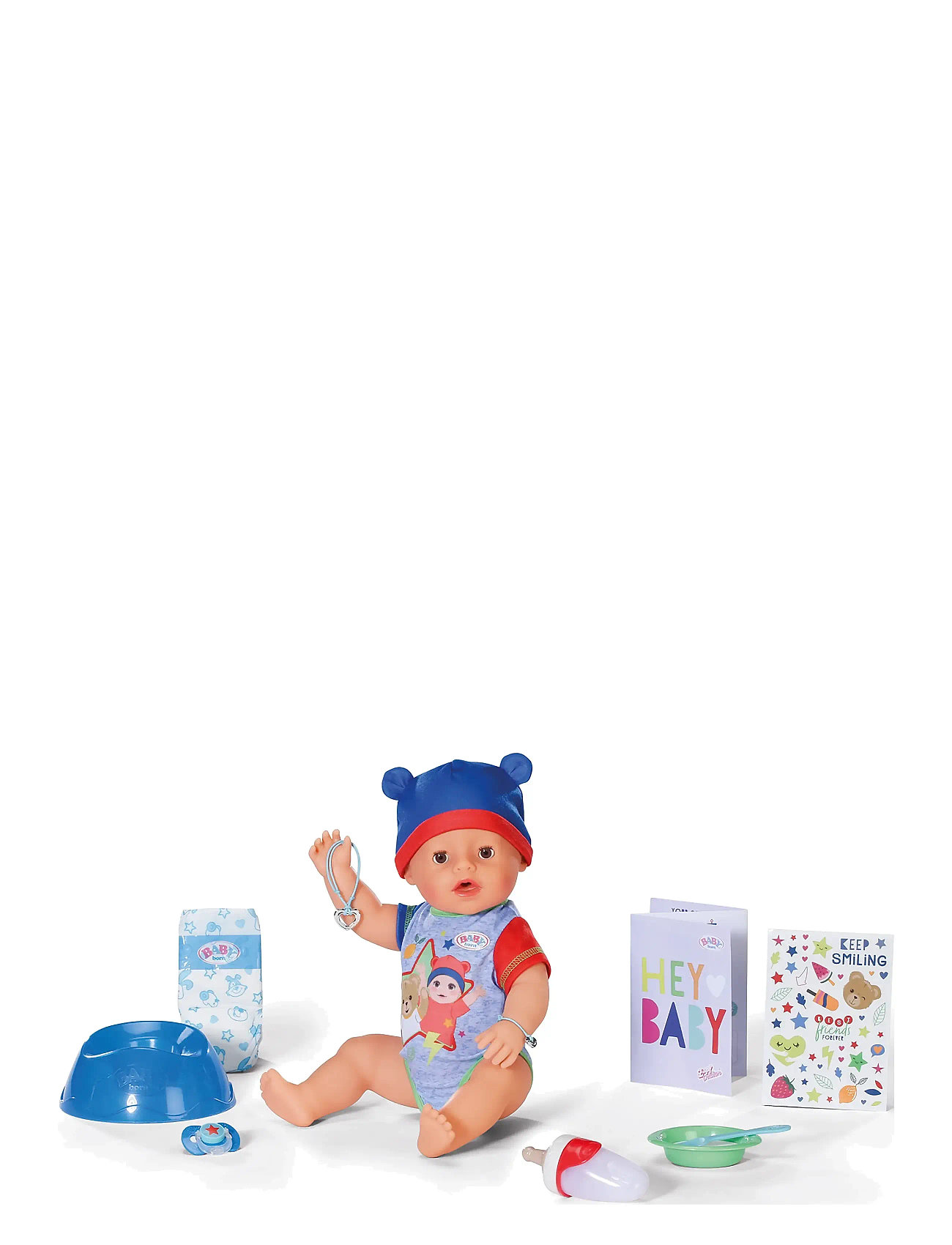Baby Born Jonas 43Cm Toys Dolls & Accessories Dolls Multi/patterned BABY Born