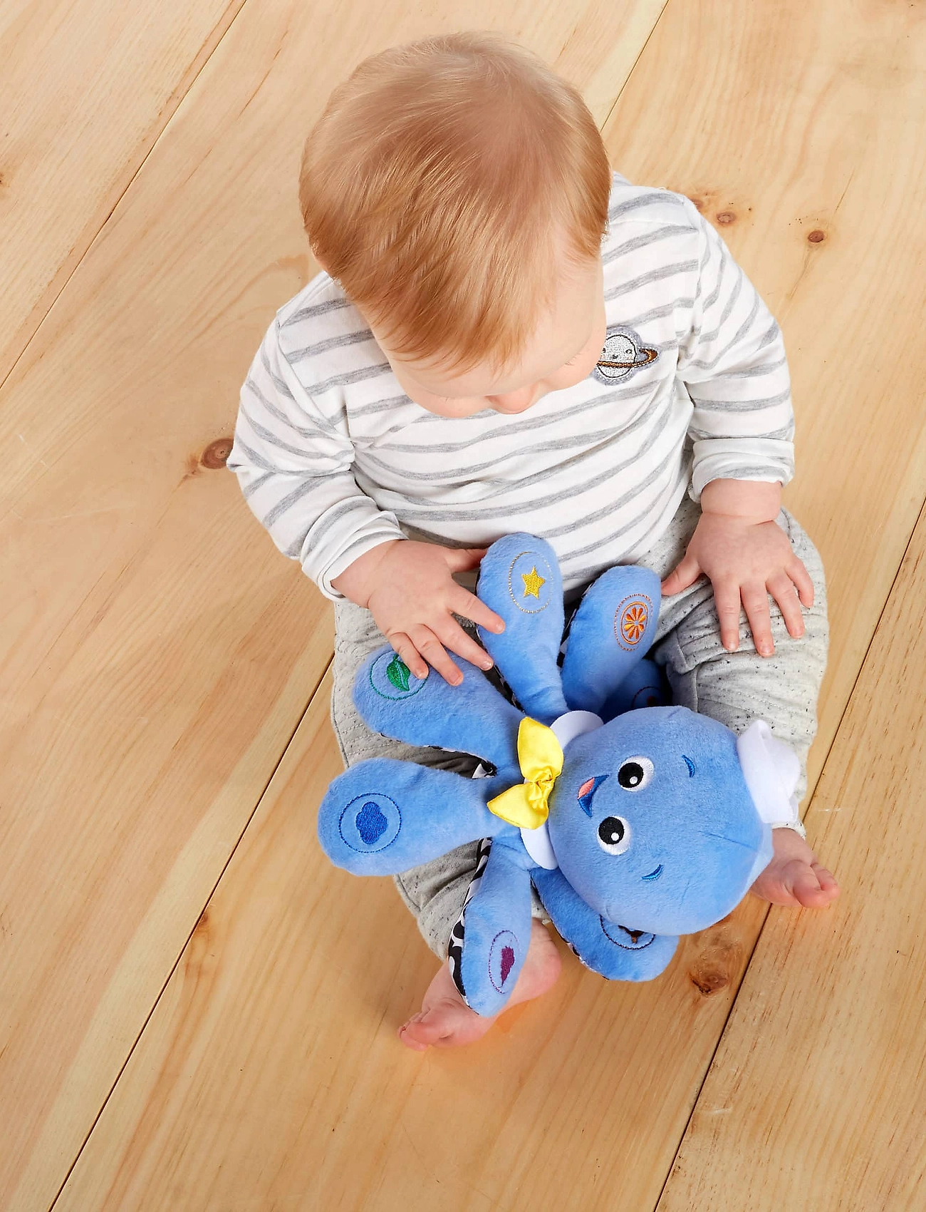 Baby Einstein Octoplush Blæksprutte, One Size, Blue, Baby Legetøj > Musical Plush Legetøj, Børn