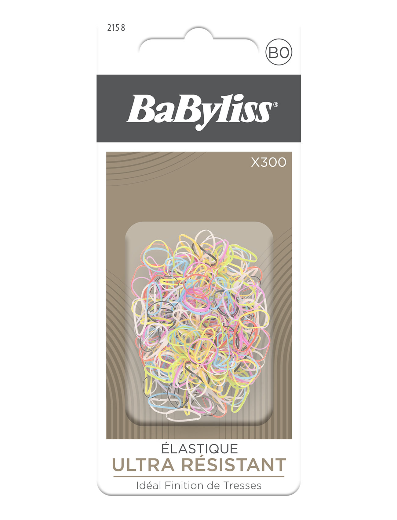 Magic Elastics Multicolour 300Pk Accessories Hair Accessories Scrunchies Nude Babyliss Paris