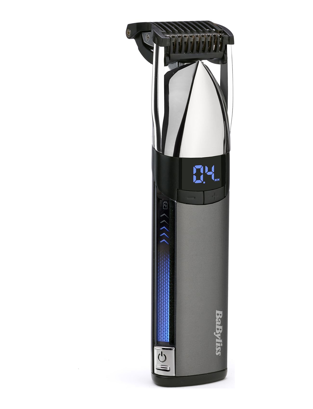 BaByliss Super X Metal Stubble Trimmer Silver