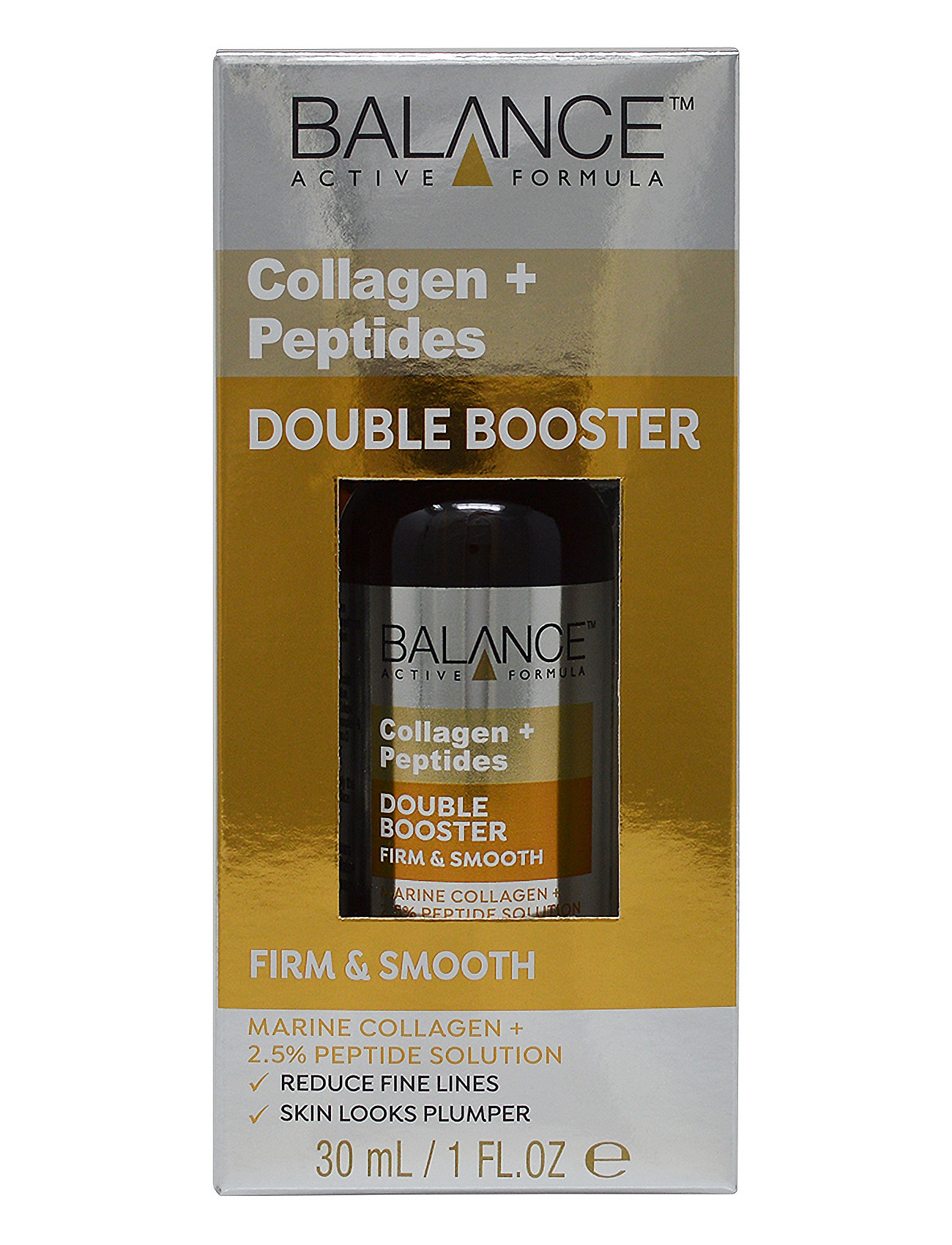 Balance Active Formula Collagen+ 2.5% Peptide Solution Booster Serum Ansigtspleje Gold Balance Active Formula