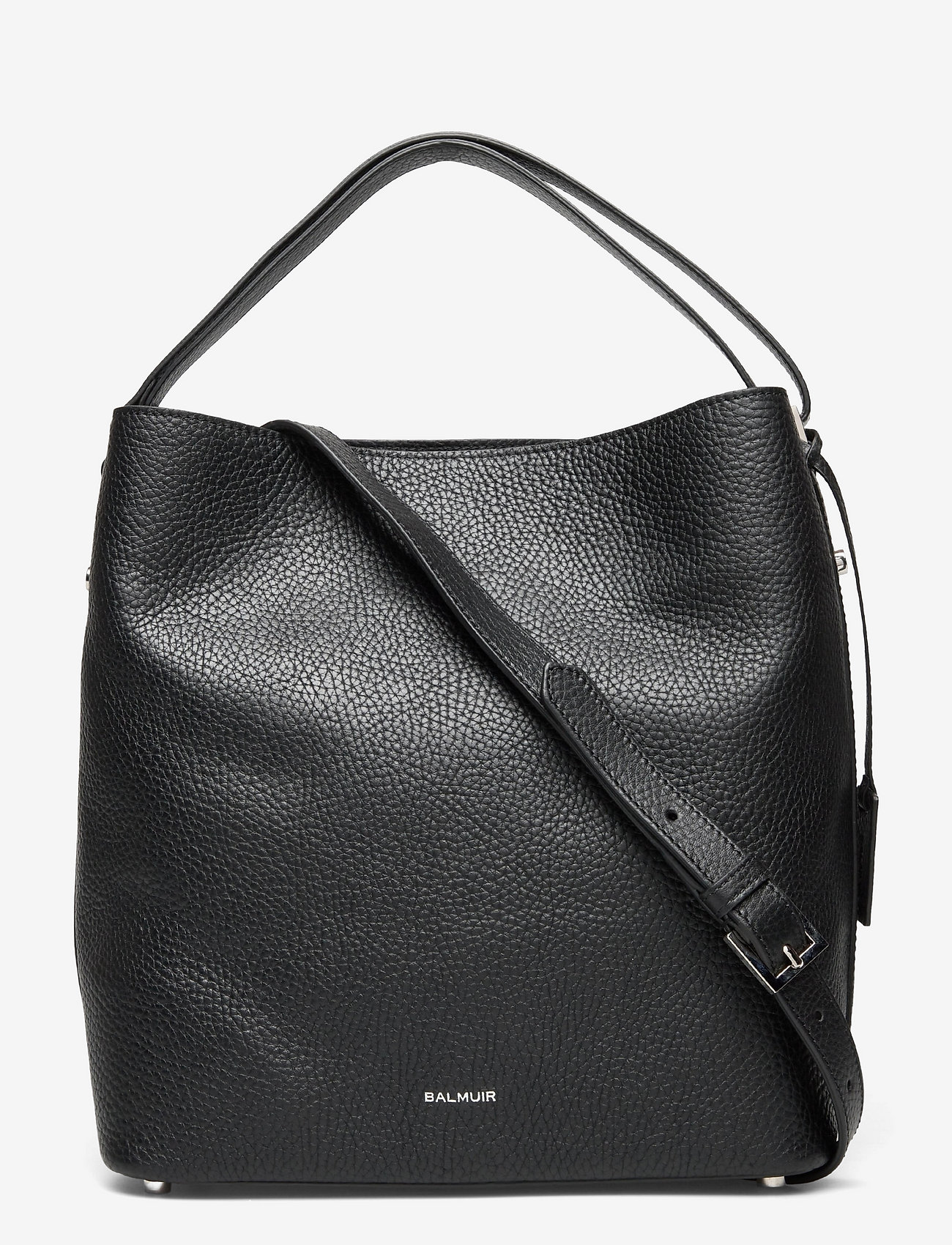 Balmuir - Eyleen bucket bag - handbags - black/silver - 0